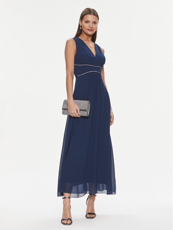 Rinascimento Rinascimento Abito da sera CFC0117736003 Blu scuro Regular Fit