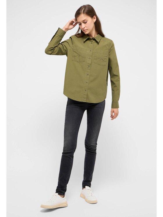 Mustang Mustang Camicia Style Killeen Verde Regular Fit