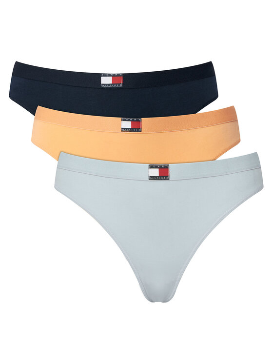 Tommy Hilfiger Tommy Hilfiger Stringu komplekts UW0UW06139 Daudzkrāsains