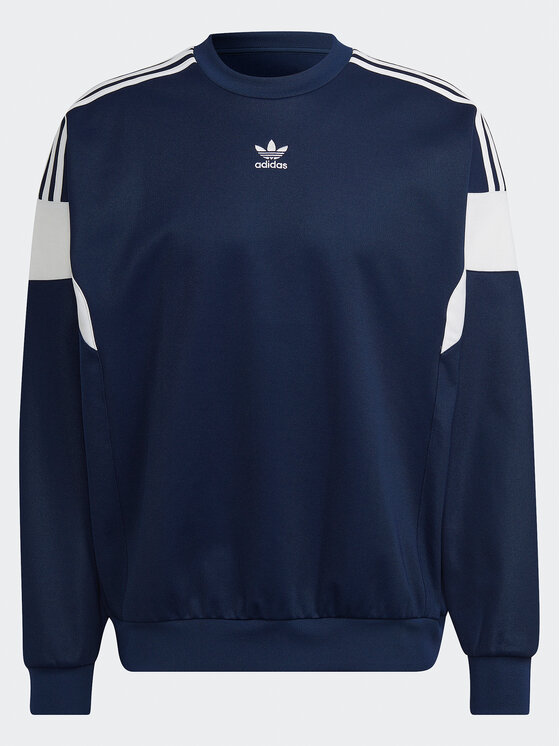 adidas Sweatshirt adicolor Classic Cut Line HN6116 Dunkelblau Relaxed Fit Modivo