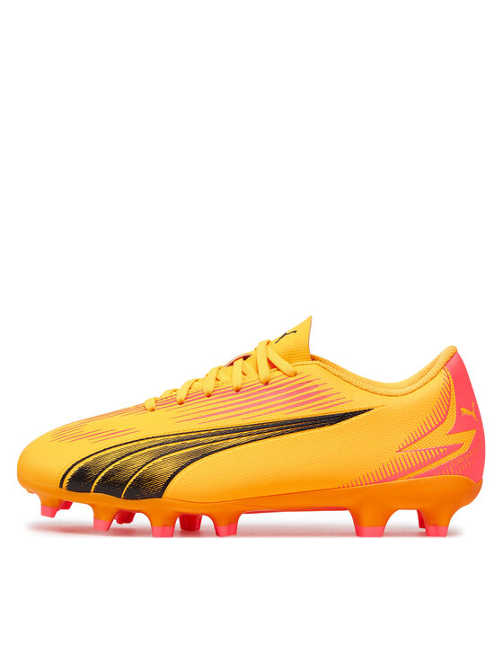 Puma Puma Buty do piłki nożnej Ultra Play Fg/Ag Jrc 107775-03 Żółty
