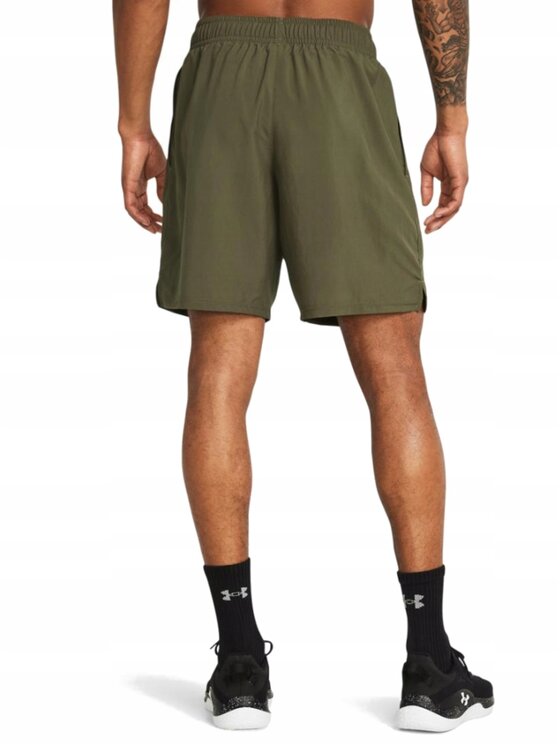 Under Armour Under Armour Szorty 1383356-390 Zielony Standard Fit