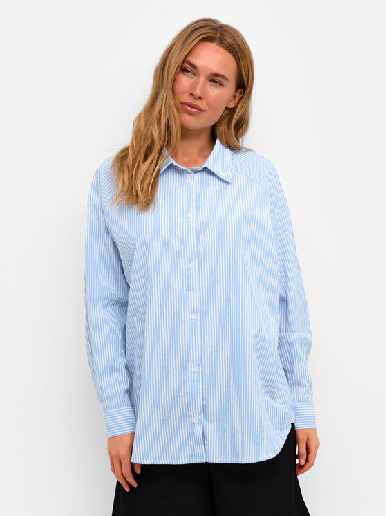 Kaffe Kaffe Košulja Dabra 10508369 Plava Loose Fit