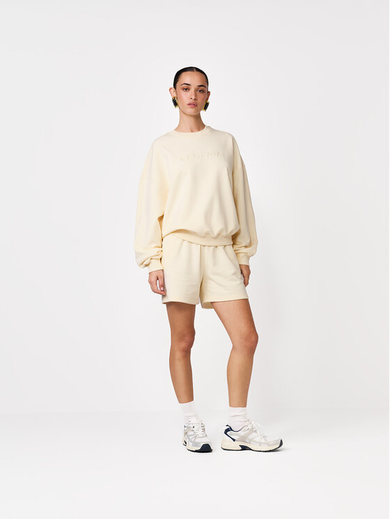 La Mania La Mania Bluza BEL Żółty jasny Basic Fit