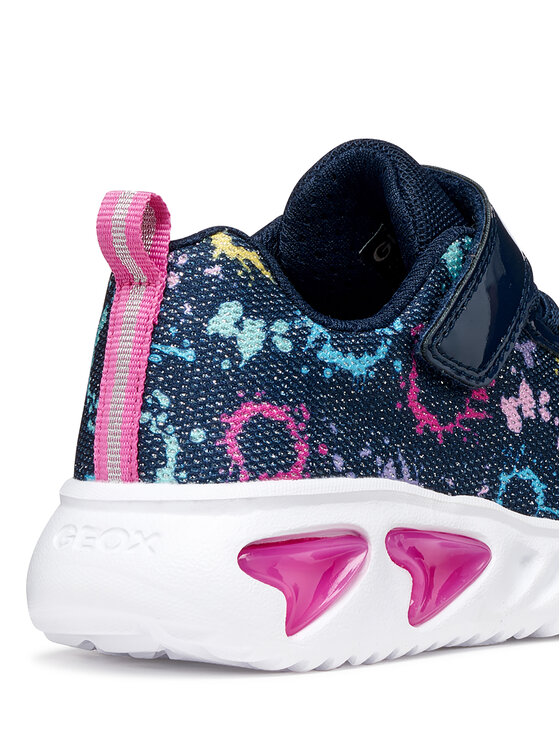 Geox Geox Sneakersy J Assister Girl J45E9B 0GFHH C4356 M Tmavomodrá