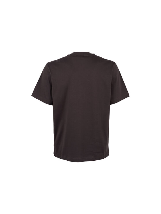 Lacoste Lacoste T-Shirt 3617075018235 Καφέ Regular Fit