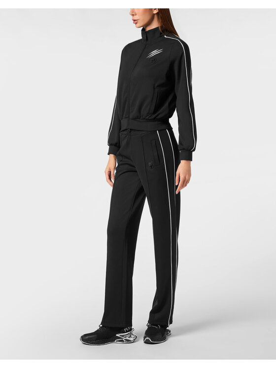Plein Sport Plein Sport Kurtka do biegania 23989 Czarny Jogger Fit