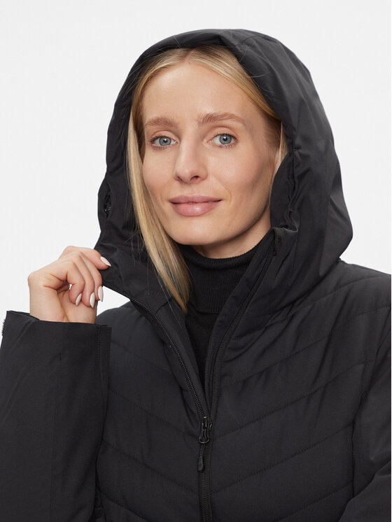 4F 4F Lyžiarska bunda 4FAW23TJACF122 Čierna Regular Fit