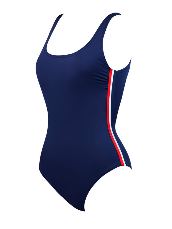 Miss Lou Miss Lou Costume da bagno ML020 Blu scuro