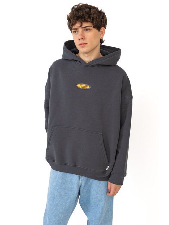 Mercur Mercur Bluza 90S Szary Comfort Fit