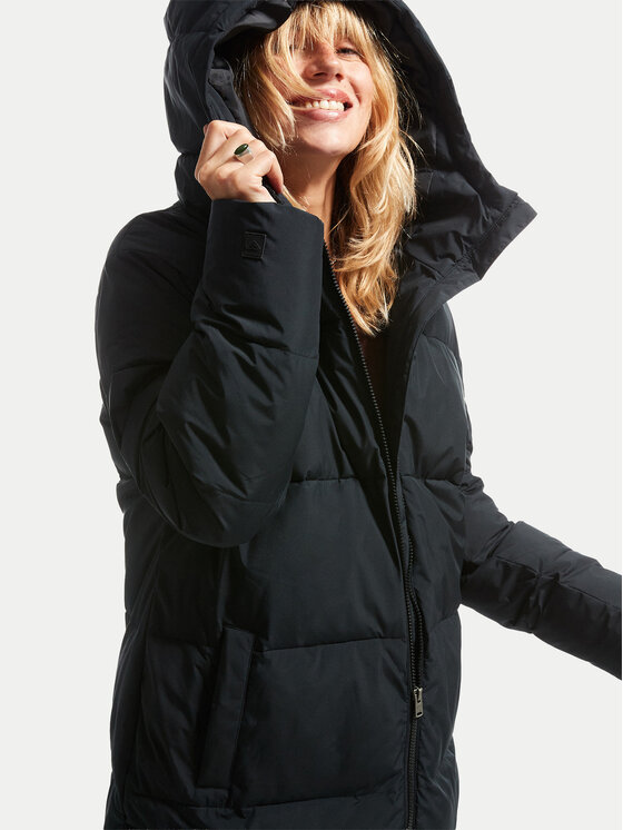 Roxy Roxy Ziemas jaka Test Of Time ERJJK03513 Melns Regular Fit