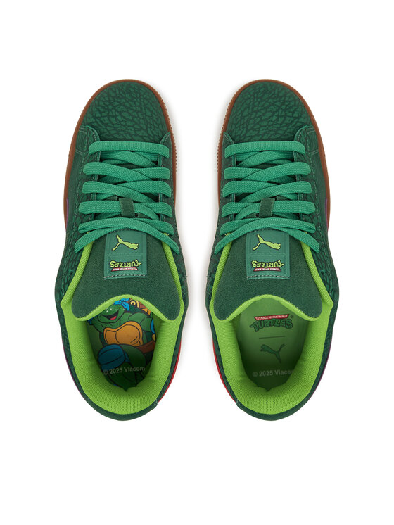 Puma Puma Sneakersy Suede XL TMNT 401304 01 Zelená