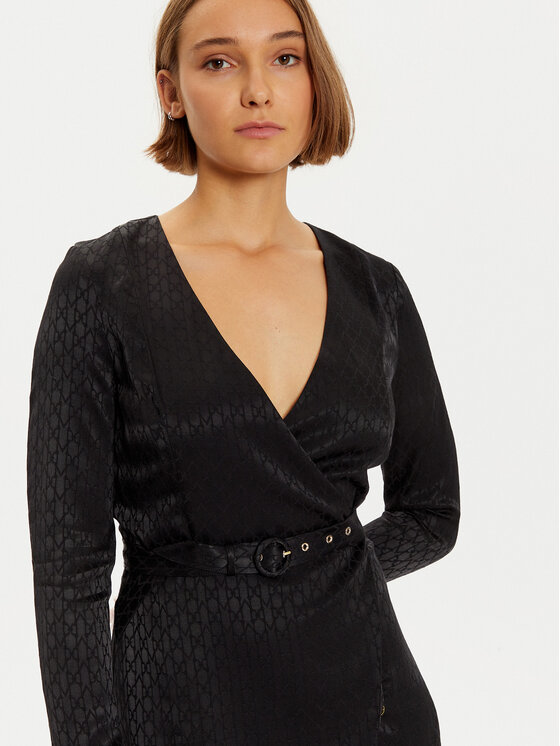 Marciano Guess Marciano Guess Rochie cocktail 4BGK16 7169A Negru Regular Fit