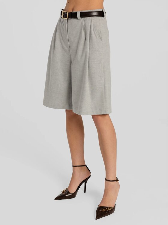 MANDRAGORA MANDRAGORA Bermuda Omaro Grigio Standard Fit