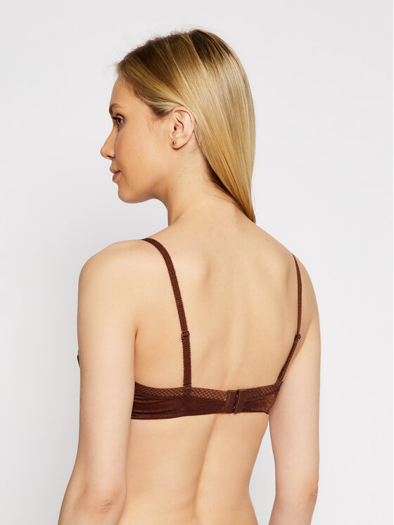 Gossard Gossard Бюстгальтер з підкладкою Glossies Sheer Moulded 6271 Коричневий