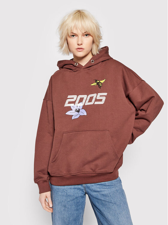 2005 2005 Світшот Unisex Garden Коричневий Regular Fit