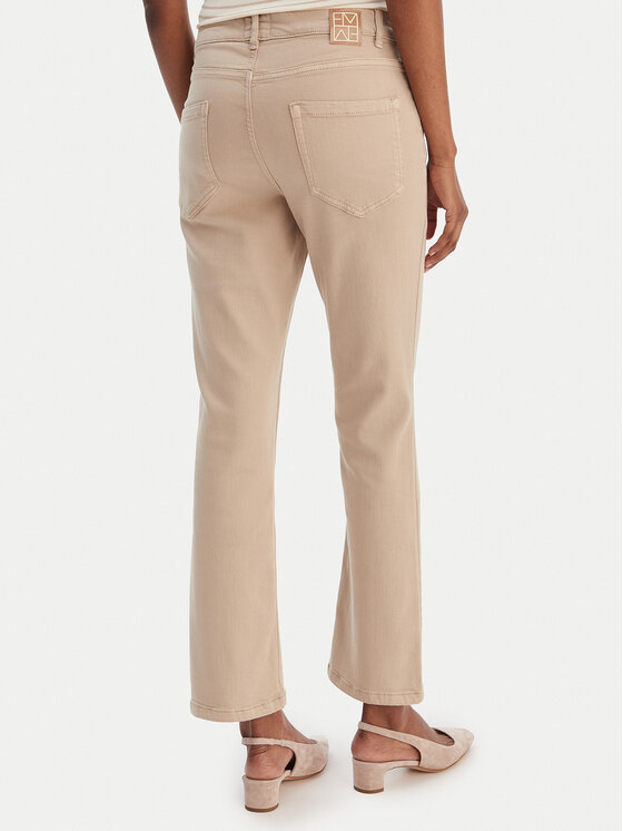 Marella Marella Hlače Sfinge 2615131261 Bež Slim Fit