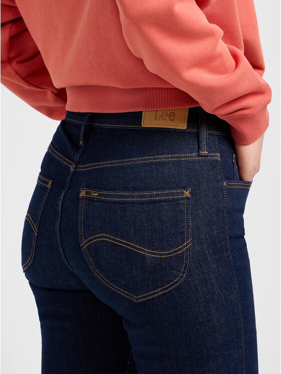 Lee Lee Jeansy ELLY Niebieski Slim Fit