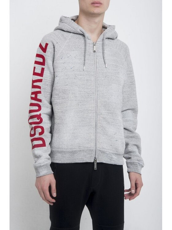 Dsquared2 Dsquared2 Mikina S71HG00551 Šedá Regular Fit