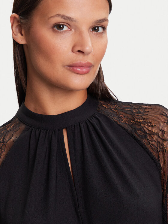 Vero Moda Vero Moda Μπλουζάκι Milla 10334620 Μαύρο Loose Fit