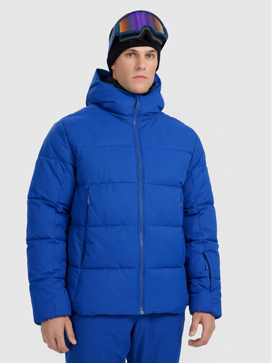 4F 4F Kurtka narciarska SKIWEAR Niebieski Regular Fit