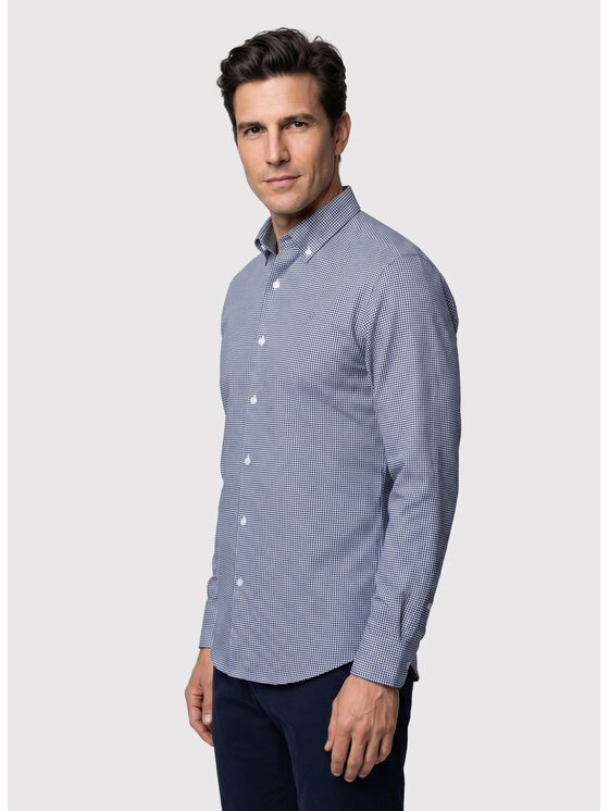 Pako Lorente Pako Lorente Koszula P26WF-1X-004 Granatowy Slim Fit