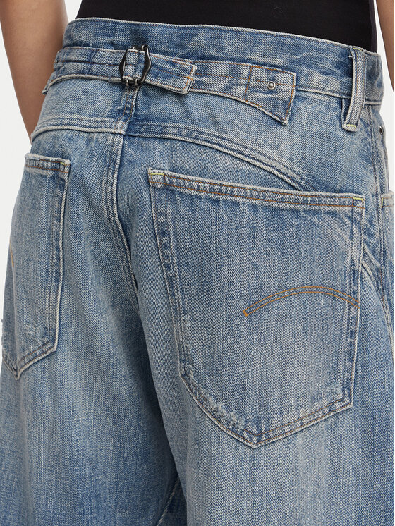 G-Star Raw G-Star Raw Τζιν Helyx 3D Cinch D28488-D776 Μπλε Wide Leg