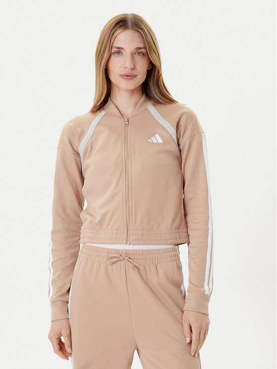 adidas adidas Trenerka Teamsport JX0529 Bež Regular Fit