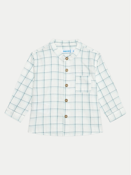 Mayoral Mayoral Completo camicia e pantaloni di tessuto 2545 Blu scuro Regular Fit