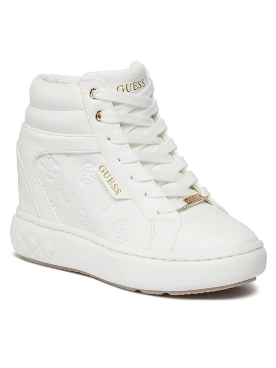 Guess Guess Снікерcи Roxana FL8ROX LEA12 Білий