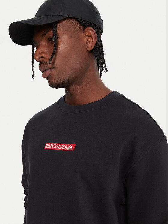 Quiksilver Quiksilver Pulóver Dna EQYFT05120 Fekete Oversize