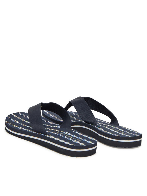 Tommy Hilfiger Tommy Hilfiger Japanke Th Chain Print FW0FW08514 Tamnoplava