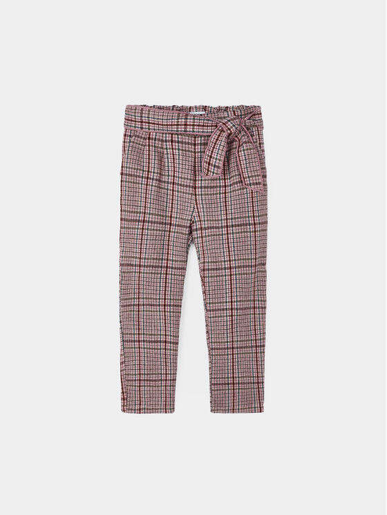 Mayoral Mayoral Текстилни панталони 4.506 Розов Regular Fit