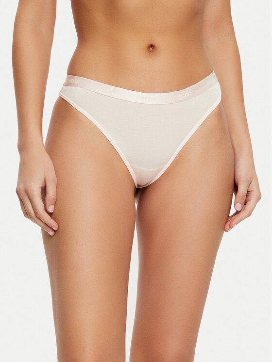 Női Tanga BOSS, Méret: XXL, Rózsaszín, 50502752