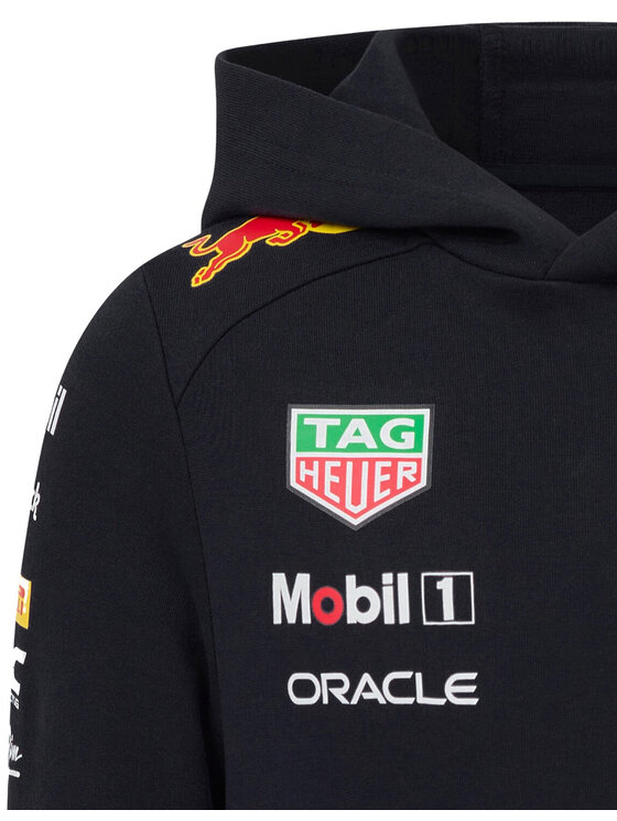 Red Bull Racing Red Bull Racing Bluza Team Pullover 2025 Granatowy Regular Fit