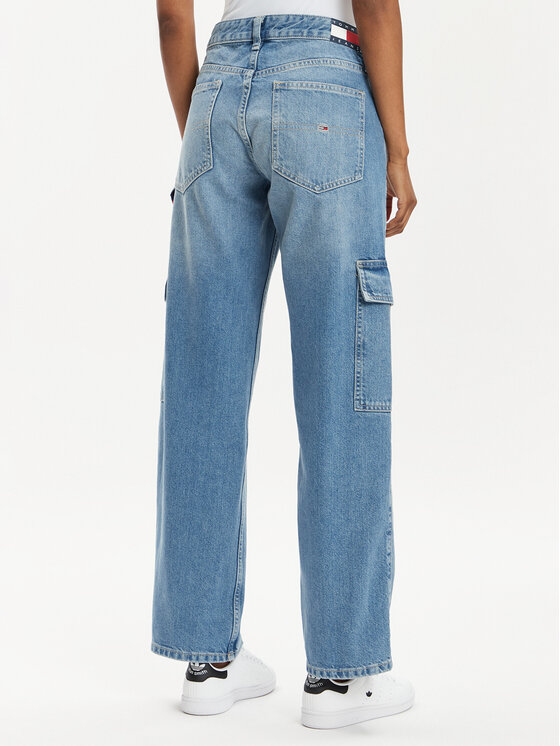 Tommy Jeans Tommy Jeans Blugi Sophie DW0DW17553 Albastru Straight Fit