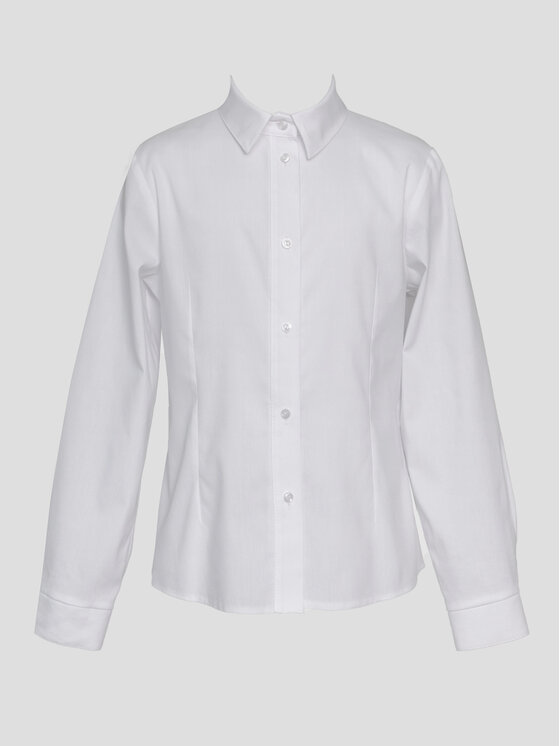 SLY SLY Koszula 5S-114 Biały Comfortable Fit