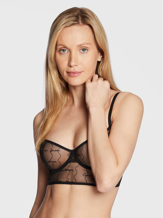 Undress Code Nedrček s kostjo Lovefool 402 Črna