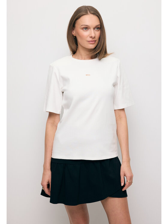 BIZUU BIZUU T-Shirt MELISA Bílá Standard Fit