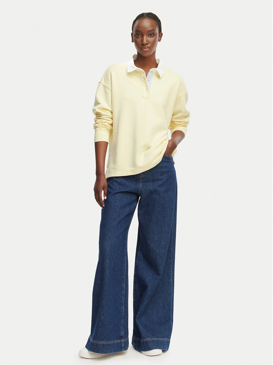 Gant Gant Суитшърт 4201436 Жълт Regular Fit