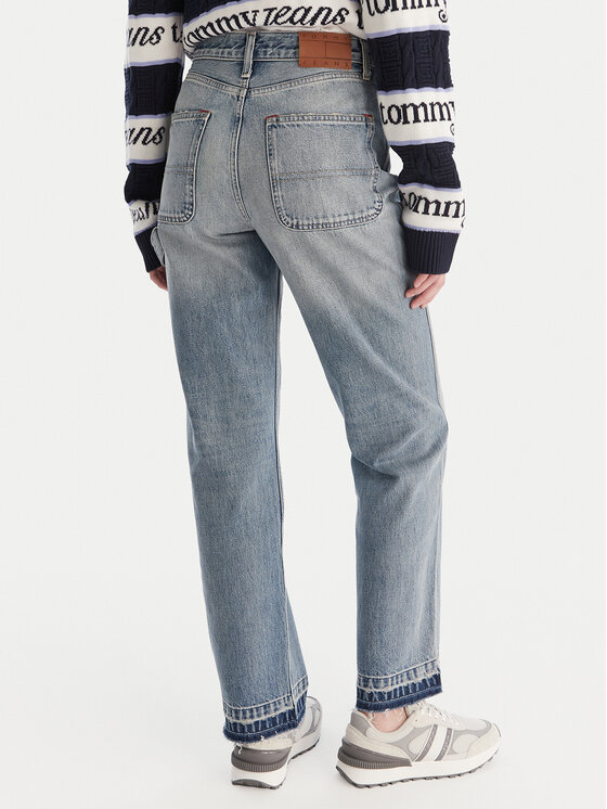 Tommy Jeans Tommy Jeans Džínsy Layla DW0DW20480 Modrá Straight Fit
