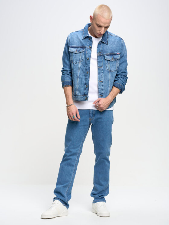 BIG STAR BIG STAR T-Shirt basicag_101 Biały Basic Fit
