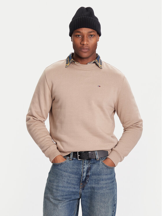 Tommy Jeans Tommy Jeans Sweatshirt DM0DM20741 Beige Regular Fit
