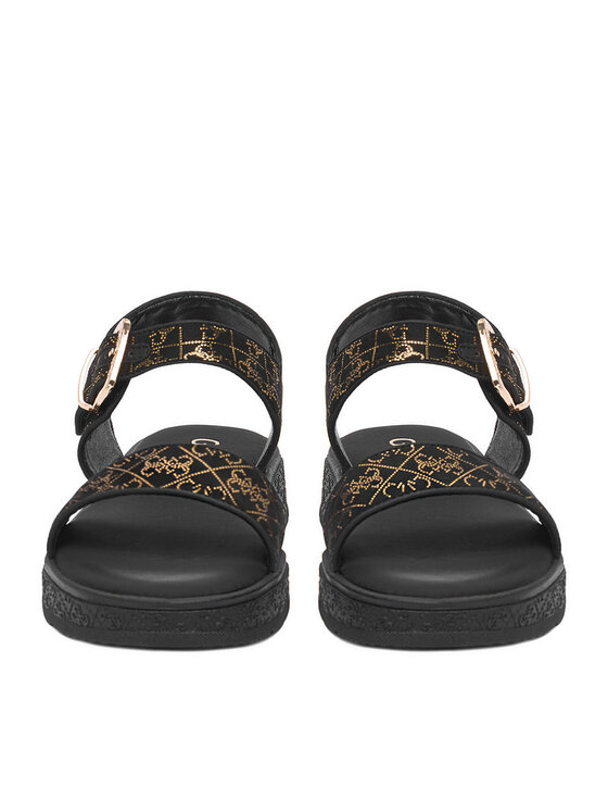Guess Guess Sandały CEO-CS6703-03 Czarny