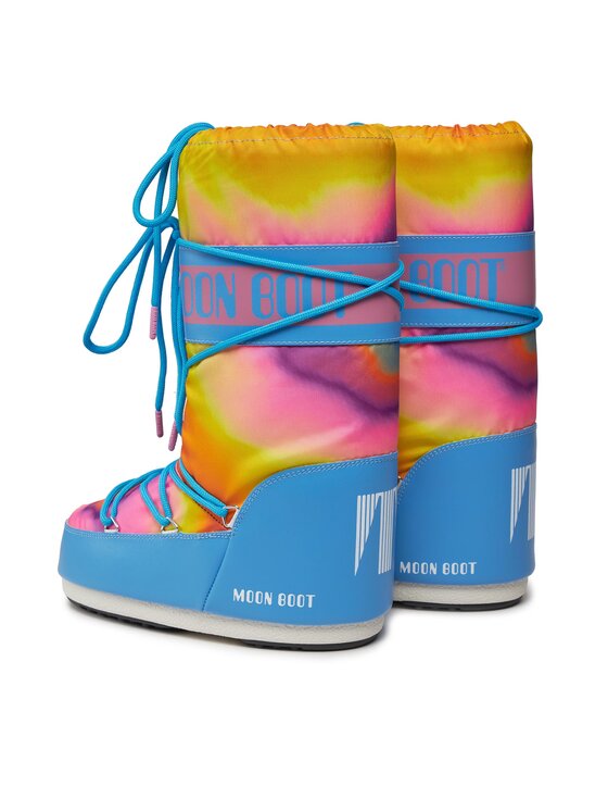 Moon Boot Moon Boot Cizme de zăpadă Tie Dye 14028400001 S Albastru