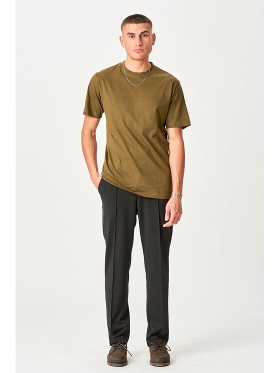 TeeShoppen TeeShoppen T-Shirt 'Oversized Collection' Khaki Oversize