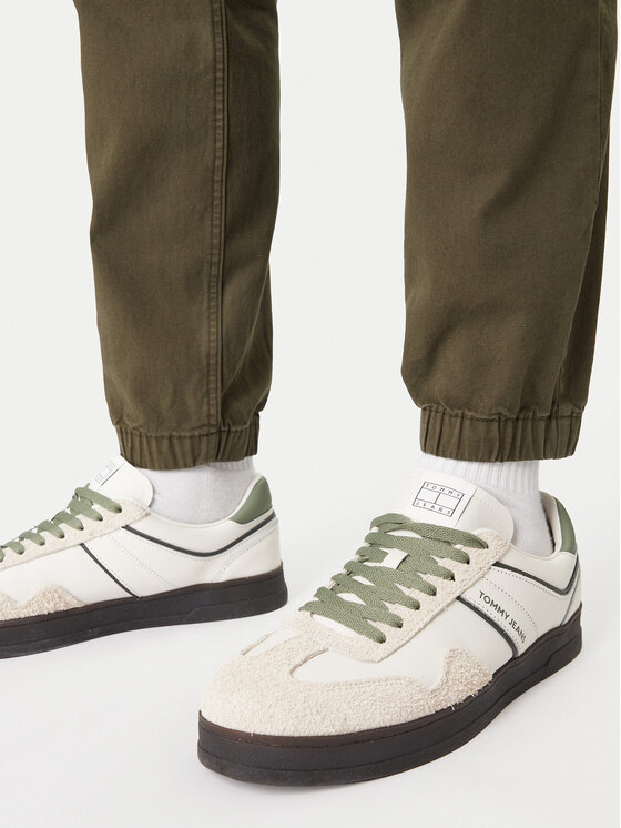 Tommy Jeans Tommy Jeans Joggers kalhoty DM0DM23102 Khaki Regular Fit