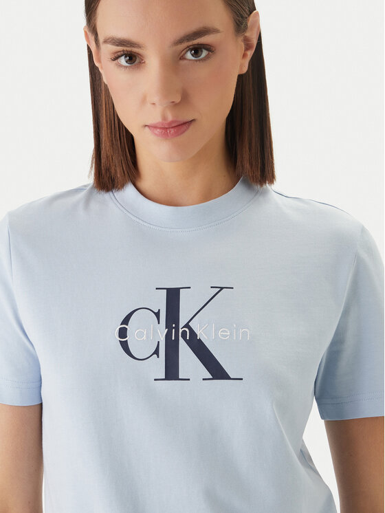 Calvin Klein Jeans Calvin Klein Jeans T-Shirt LV047B865G Niebieski Regular Fit