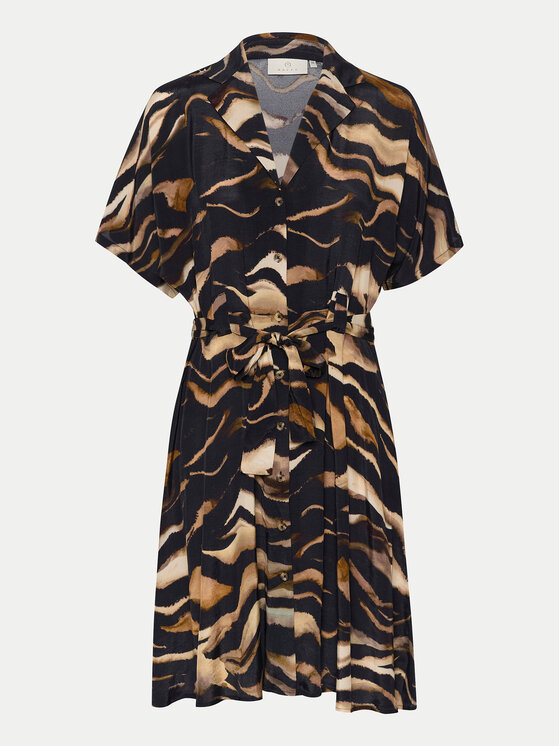 Kaffe Kaffe Сукня-сорочка Laila 10508523 Чорний Regular Fit