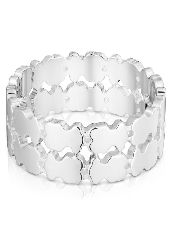 TOUS TOUS Prstan Sweet 40S 1004457112 Srebrna